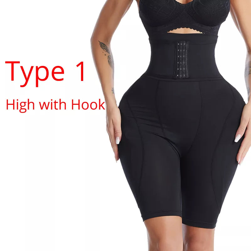 High Waist Trainer Body Shapewear with Butt Pads – Charmadise